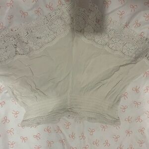 Ardene Cream beach cover shorts